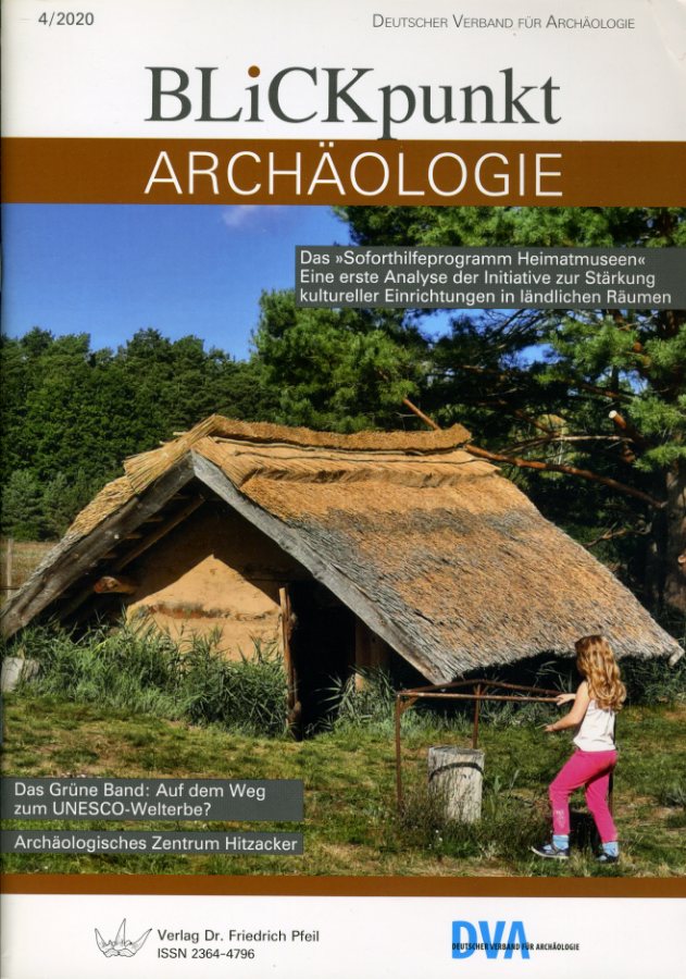   Blickpunkt Archäologie, 4/2020. Deutscher Verband für Archäologie. 