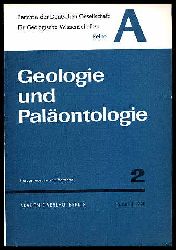   Geologie und Palontologie. Berichte der Deutschen Gesellschaft fr Geologische Wissenschaft. Reihe A. Bd. 15 (nur) H. 2. 