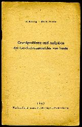 Knig, Karl und Kurt Witte:  Grundprobleme und Aufgaben des Geschichtsunterrichts von heute. 