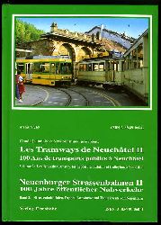 Jeanmaire, Claude und Yves Merminod:  Les tramways de Neuchatl. 100 ans de transports publics  Neuchatl. Vol. 2: Les lignes du tramway, des dpts, les autobus et trolleybus  Neuchtel = Neuenburger Strassenbahnen. Bd. 2. Strassenbahnlinien, Depots, Autobusse und Trolleybusse in Neuenburg. Archiv Nr. 60. 