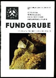  Fundgrube. Populrwissenschaftliche Zeitschrift fr Geologie, Mineralogie, Palontologie, Spelologie. 24. Jahrgang (nur) Heft 4. 