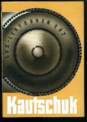 Haller, Albert von:  Kautschuk. Vom "Trnenbaum" zum Kunstkautschuk. Lux-Lesebogen 267. Kleine Bibliothek des Wissens. Natur- und kulturkundliche Hefte. Technik. 