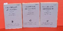 Schieder, Theodor und Theodor Schieffer (Hrsg.):  Historische Zeitschrift. Band 209 in 3 Teilbnden. 