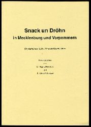 Rhmland, , Regina und Ullrich Rhmland (Hrsg.):  Snack un Drhn in Mecklenburg und Vorpommern fr plattdtsch Ld - fr plattdtsch Liehrn. 