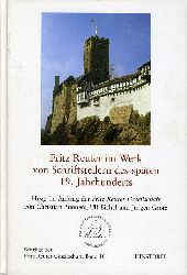 Bunners, Christian (Hrsg.):  Fritz Reuter im Werk von Schriftstellern des spten 19. Jahrhunderts. Beitrge der Fritz-Reuter-Gesellschaft Bd. 10. 