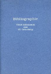 Hechtle, Heidi, Andreas Paasch Jens-Peter Schmidt u. a.:  Bibliographie Ulrich Schoknecht zum 65. Geburtstag. 
