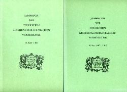 Dienst, Karl (Hrsg.):  Jahrbuch der Hessischen Kirchengeschichtlichen Vereinigung 38. Band. Teile 1 und 2. 