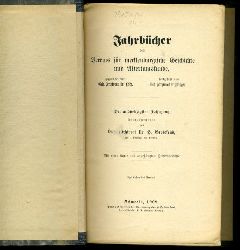 Grotefend, Hermann (Hrsg.):  Jahrbcher des Vereins fr mecklenburgische Geschichte und Alterthumskunde. 73. Jahrgang. 