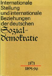Seidel, Jutta:  Internationale Stellung und internationale Beziehungen der deutschen Sozialdemokratie 1871 - 1895/96. 