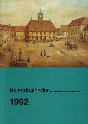   Heimatkalender fr den Kreis Eberswalde 1992. 