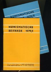   Numismatische Beitrge Jg. 1979 in Heft 1. und 2. Arbeitsmaterial fr die Fachgruppen Numismatik des Kulturbundes der DDR Heft 22 und 23. 