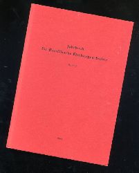 Hey, Bernd (Hrsg.) und Jrgen (Hrsg.) Kampmann:  Jahrbuch fr Westflische Kirchengeschichte. Band 92. 1998. 