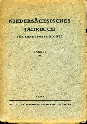   Niederschsisches Jahrbuch fr Landesgeschichte Bd. 20. 