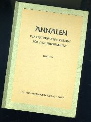   Annalen des Historischen Vereins fr den Niederrhein insbesondere das alte Erzbistum Kln. Heft 176. 