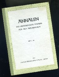   Annalen des Historischen Vereins fr den Niederrhein insbesondere das alte Erzbistum Kln. Heft 184. 