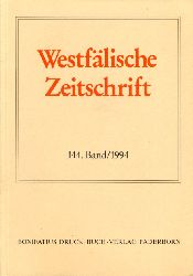 Behr, Hans-Joachim (Hrsg.) und Friedlich Gerhard (Hrsg.) Hohmann:  Westflische Zeitschrift 144. Band 1994. Zeitschrift fr Vaterlndische Geschichte und Altertumskunde 