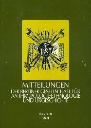   Mitteilungen der Berliner Gesellschaft fr Anthropologie, Ethnologie und Urgeschichte. Bd. 30. 