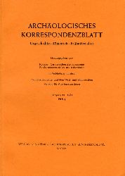   Archologisches Korrespondenzblatt. Urgeschichte - Rmerzeit - Frhmittelalter. Jahrgang 11. 1981. Heft 3. 