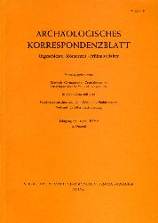   Archologisches Korrespondenzblatt. Urgeschichte - Rmerzeit - Frhmittelalter. Jahrgang 17. 1987. Heft 2. 
