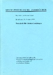 Rpke, Andreas (Hrsg.):  Mecklenburgische Jahrbcher. Beiheft zum 114. Jahrgang 1999. Festschrift fr Christa Cordshagen 