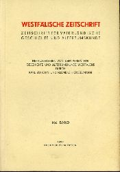 Zuhorn, Karl (Hrsg.) und Klemens (Hrsg.) Honselmann:  Westflische Zeitschrift 106. Band 1956. Zeitschrift fr Vaterlndische Geschichte und Altertumskunde 