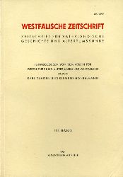 Zuhorn, Karl (Hrsg.) und Klemens (Hrsg.) Honselmann:  Westflische Zeitschrift 111. Band 1961. Zeitschrift fr Vaterlndische Geschichte und Altertumskunde 