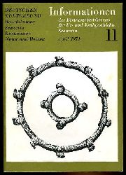 Keiling, Horst (Hrsg.):  Informationen des Bezirksarbeitskreises fr Ur- und Frhgeschichte Schwerin Nr. 11, 1971. 