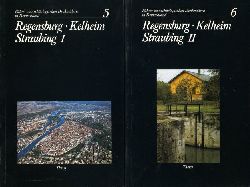 Rieckhoff, Sabine und Otto Braasch:  Zur Siedlungsgeschichte der sdlichen Frankenalb, des vorderen Bayerischen Waldes und der Donauebene. Regensburg - Kelheim - Straubing Teil 1 (und) Archologische und historische Denkmler : Exkursionen I - III. Regensburg - Kelheim - Straubing Teil 2. Fhrer zu archologischen Denkmlern in Deutschland 5 und 6. 