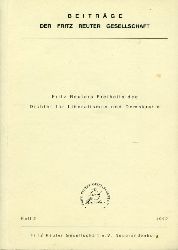 Bichel, Ulf (Hrsg.), Hans-Joachim (Hrsg.) Griephan und Helmut de  (Hrsg.) Voss:  Fritz Reuters Freiheitsidee. Dichter fr Liberalismus und Demokratie. Vortrge zu den Internationalen Reuter-Tagen vom 23.-25. Mrz 1990 in Lbeck-Travemnde. Beitrge der Fritz-Reuter-Gesellschaft 2. 