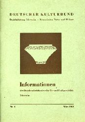 Keiling, Horst (Hrsg.):  Informationen des Bezirksarbeitskreises fr Ur- und Frhgeschichte Schwerin Nr. 9, 1969. 