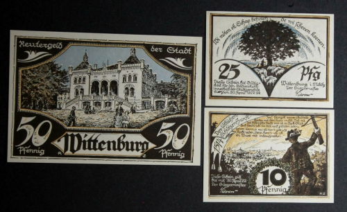   Reutergeld der Stadt Wittenburg 