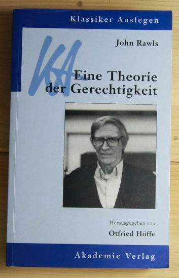 Rawls, John  Eine Theorie der Gerechtigkeit 