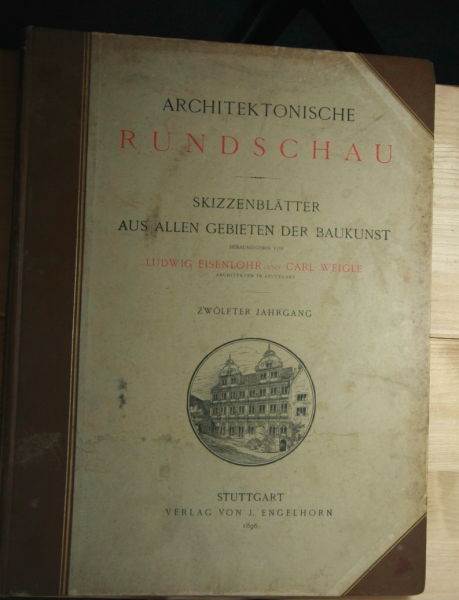   Architektonische Rundschau - Skizzenblätter aus allen Gebieten der Baukunst. 12. Jg. 