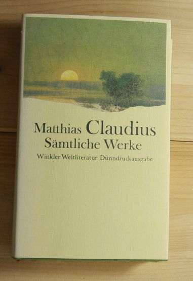 Claudius, Matthias.  Sämtliche Werke. 