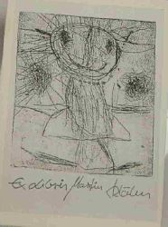 Cocos Tochter.  Exlibris Martin Klhn. 