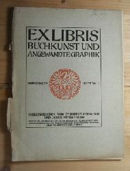   Exlibris Buchkunst und angewandte Graphik. Jahrgang 23, Heft Nr. 1. 