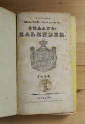   Grosherzoglich Mecklenburg-Schwerinscher Staats-Kalender [Staatskalender] . 