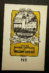 Caspari, Walther [Walter]  Ex Libris: Aus der Bcher-Sammlung von William Uhlich.  