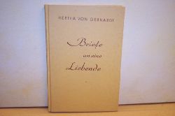Gebhardt, Hertha von:  Briefe an eine Liebende 