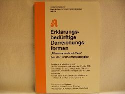 Thoma, Karl und Wolfgang Kircher:  Erklrungsbedrftige Darreichungsformen : "pharmaceutical care" bei der Arzneimittelabgabe ; mit 27 Tabellen ; [in Nrnberg, Wrzburg, Regensburg, Bayreuth, Deggendorf, Rosenheim, Kempten und Mnchen] 