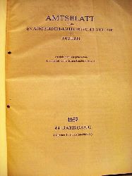 Evangelisch-Lutherischer Landeskirchenrat:  Amtsblatt fr die Evangelisch-Lutherische Kirche in Bayern 1957 und 1958 