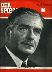 Augstein, Rudolf (Hrsg.)  Der Spiegel. 6. Jahrgang / Heft Nr. 39: 24. September 1952 (Titelthema/-foto: Anthony Eden / "Internationales") 