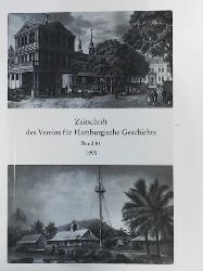 Verein für Hamburgische Geschichte [Hrsg.]  Zeitschrift des Vereins für Hamburgische Geschichte - Band 81 / 1995, guter Zustand 