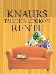 Katharina Lehmann  Knaurs Taschenlexikon Rente 