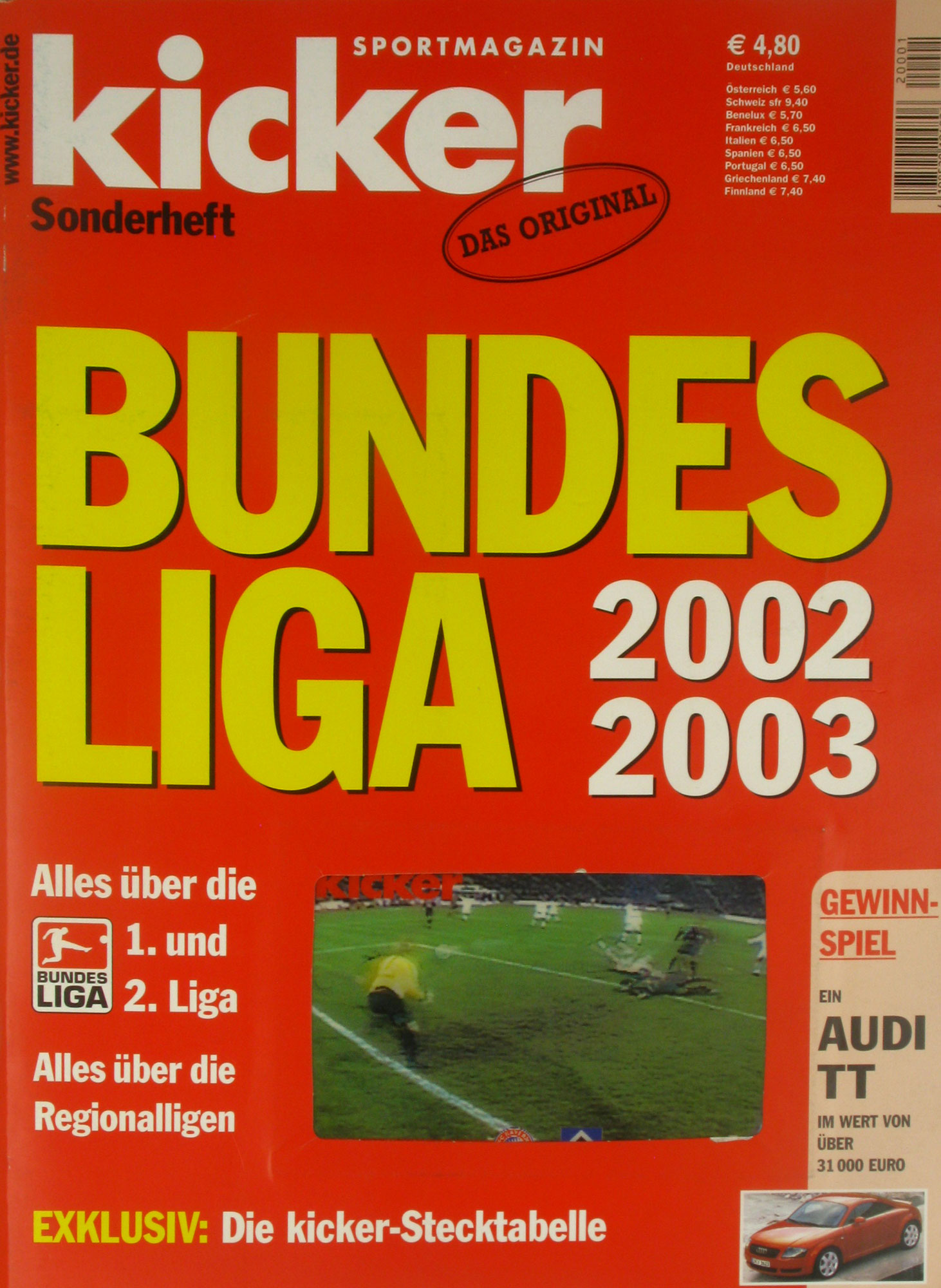 Autorenkollektiv:  Kicker Sonderheft Bundesliga 2002/03 