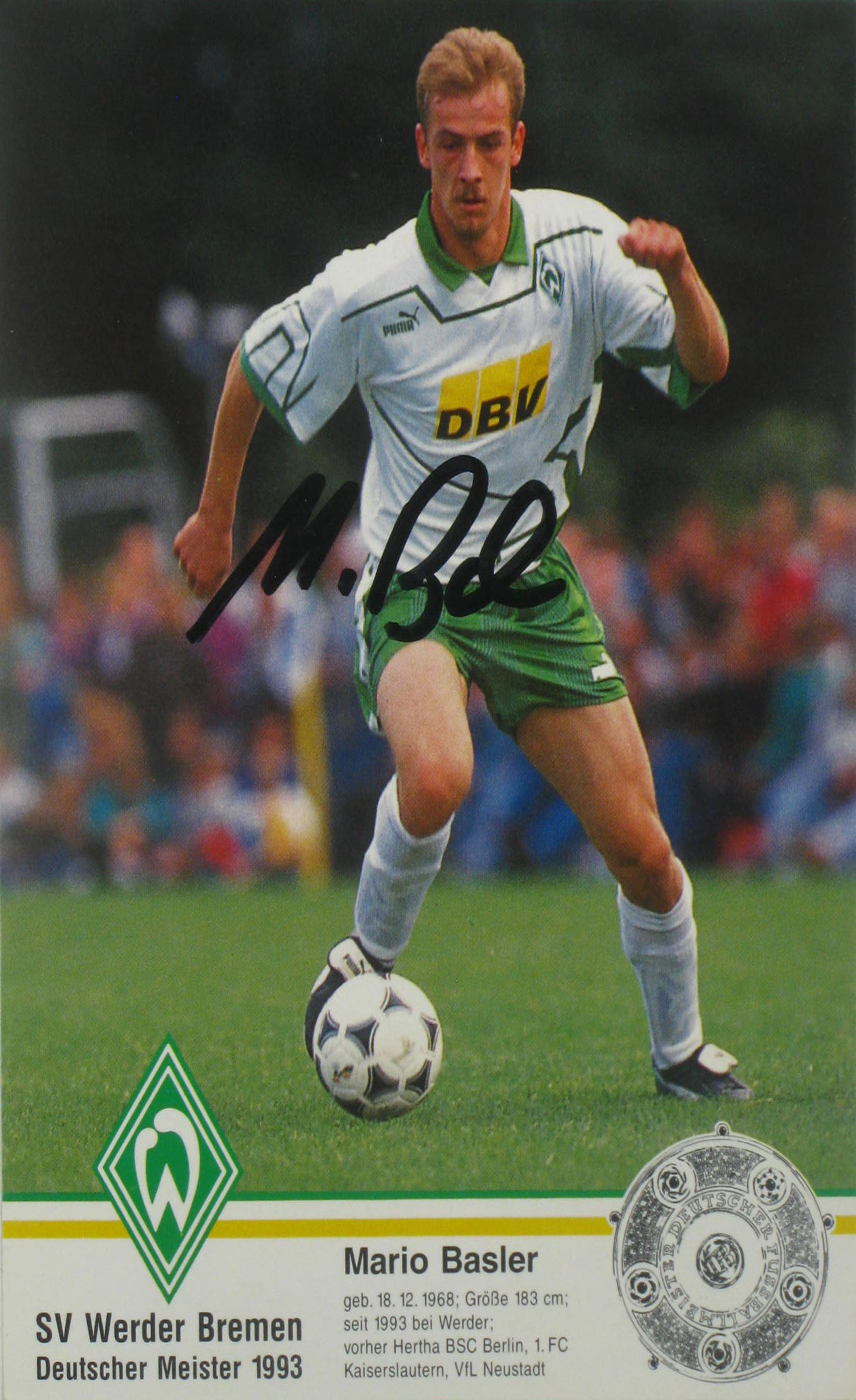   AK Mario Basler (SV Werder Bremen) 