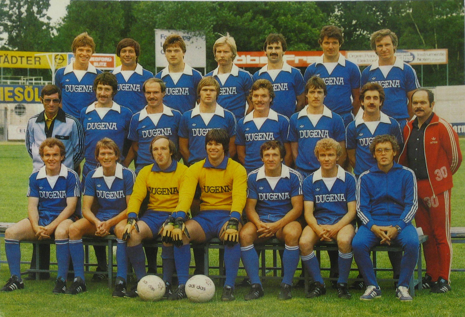   Mannschaftskarte SV Darmstadt (Saison 1978/79) 