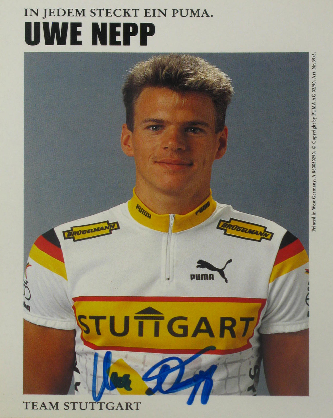   AK Uwe Nepp (Radsport) 