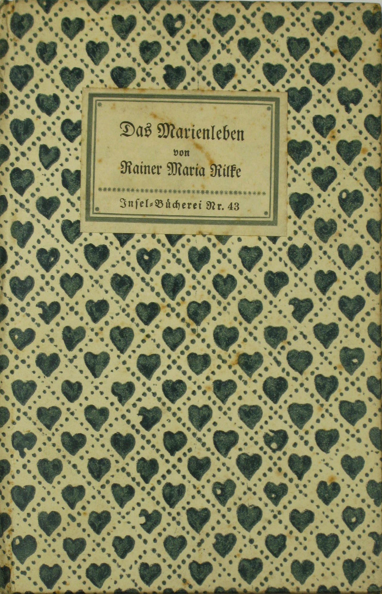 Rilke, Rainer Maria:  Das Marien-Leben (Das Marienleben) 