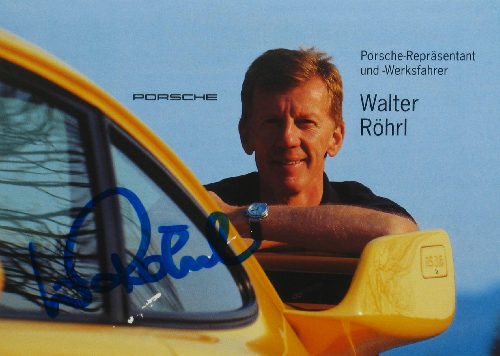   AK Walter Röhrl (Automobilrennsport) (Porsche) 